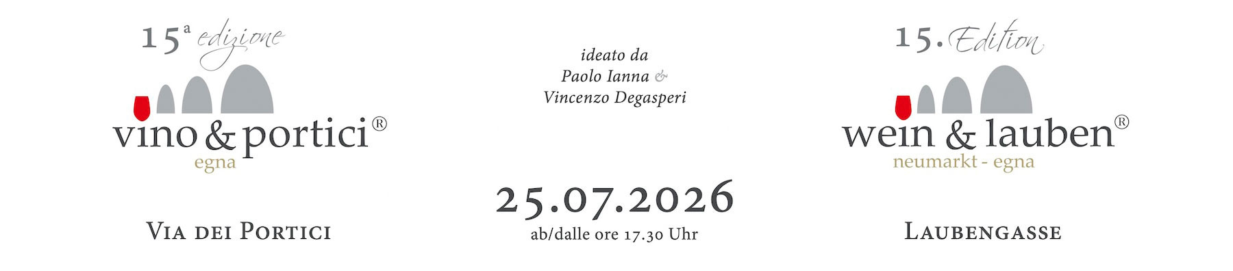 Logo Vino e Portici 2026